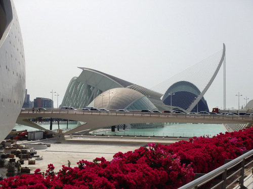 Palau de les Arts, Hemisf&egrave;ric, Museo Del Val&egrave;ncia, and the Agora.